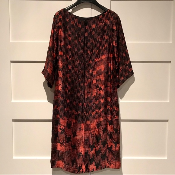 BOSS Hugo Boss houndstooth silk dress - Picture 5 of 8